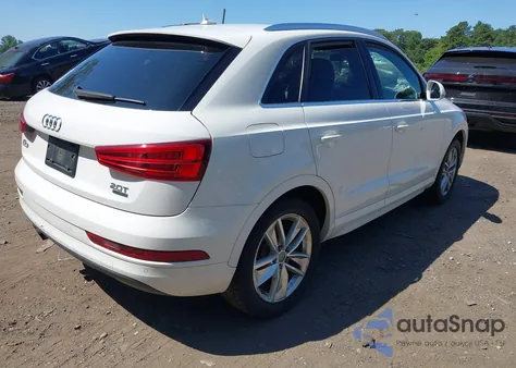 2017 Audi Q3 2.0T Premium from USA, damaged, VIN WA1JCCFS9HR012316